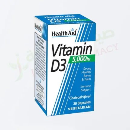 HealthAid Vit D3 5000 Iu Cap 30's