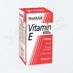 HealthAid Vitamin E 600 I.U Cap 30's