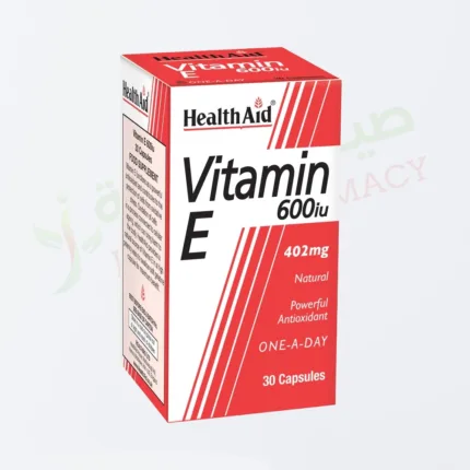 HealthAid Vitamin E 600 I.U Cap 30's