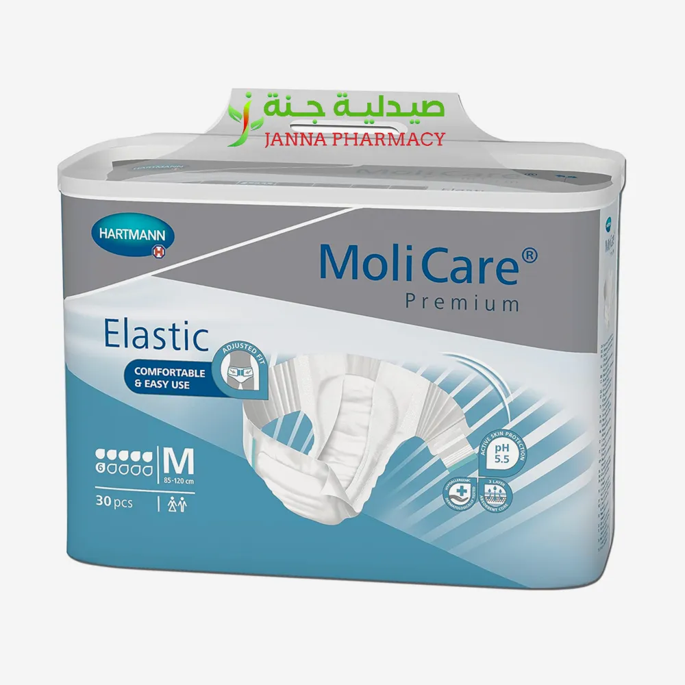 100255-Edited-1.webp MoliCare Premium Elastic (M) 6 Drops 30pcs. (165 272) - Image 1