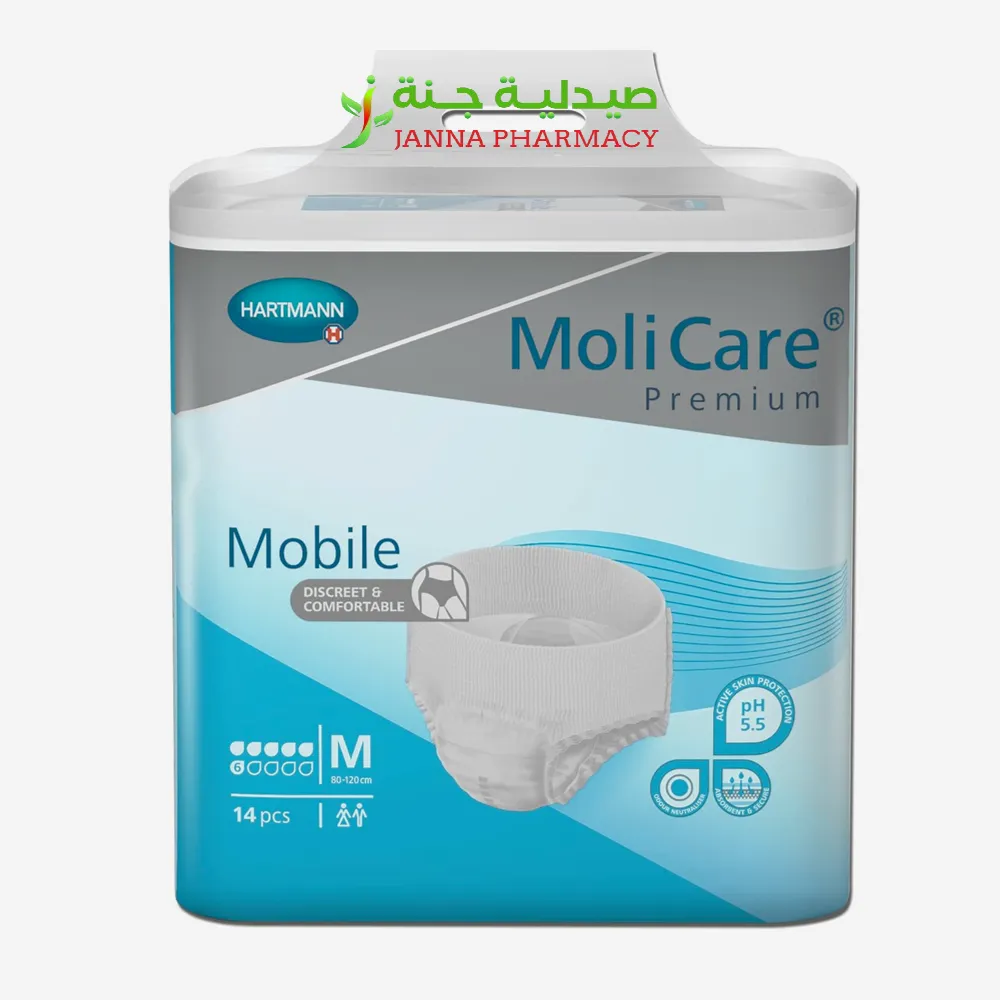 100258-Edited-1.webp MoliCare Premium Mobile (M) 6 Drops 14pcs. (915 832) - Image 1