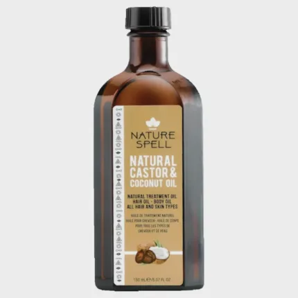 Nature Spell Castor & Coconut Oil for Hair & Body 150ml