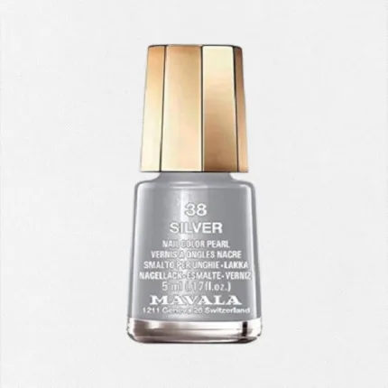 Mavala Nail Polish 38 Silver 5ml