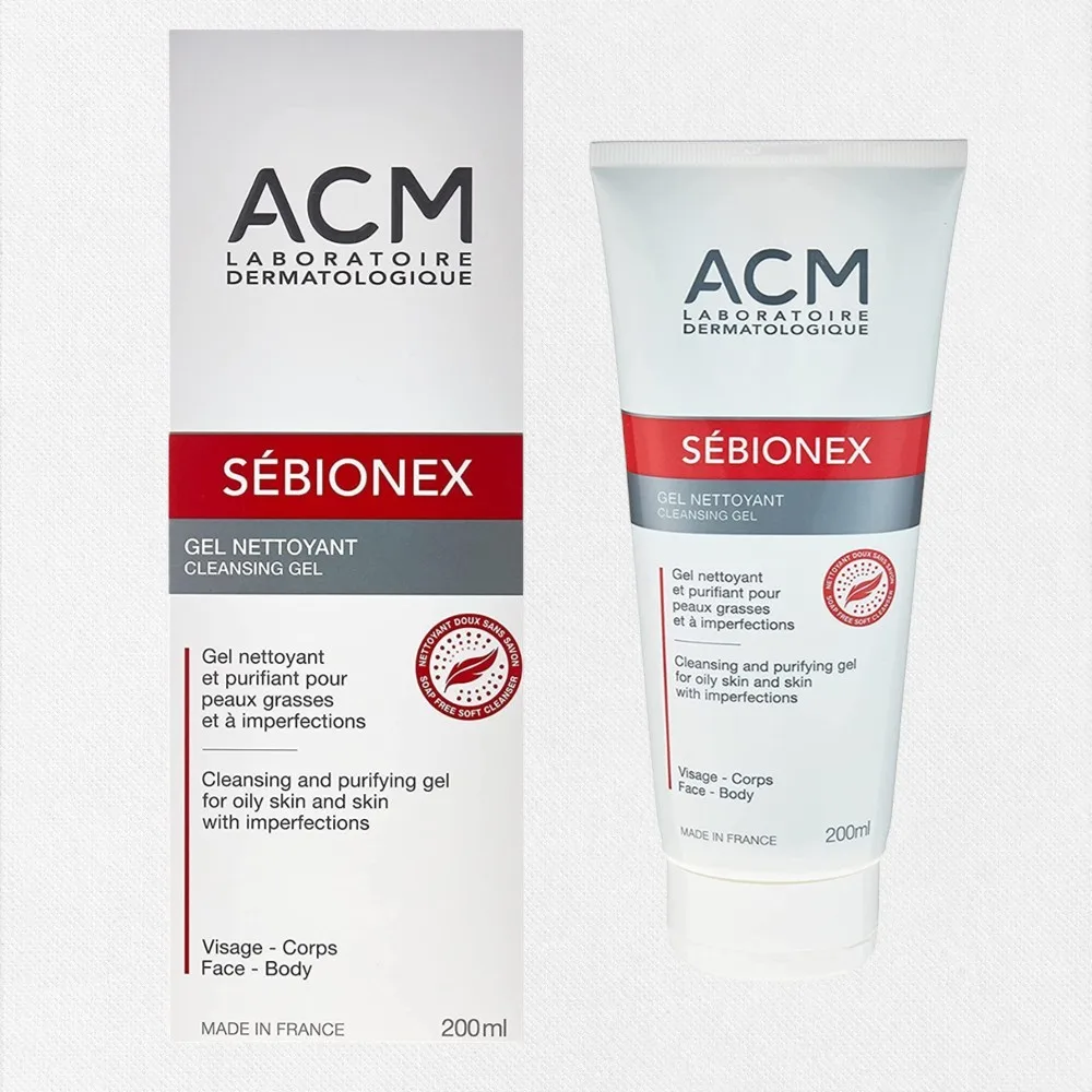 100654-1.jpg Acm Sebionex Cleansing Gel 200ml - Image 1