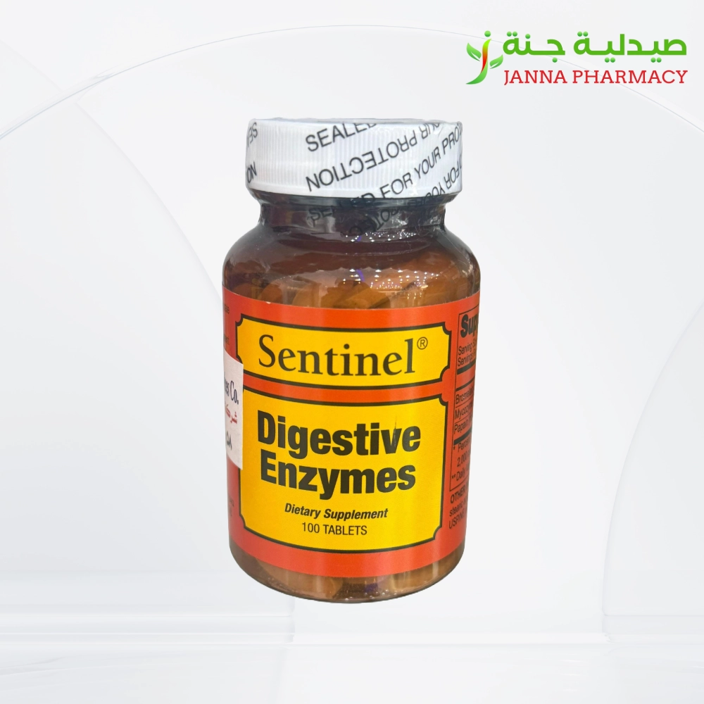 100804.webp Sentinel Digestive Enzyme 100's - Image 1