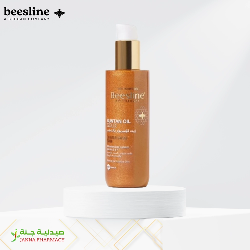 101168-1.webp Beesline Suntan Oil Gold 200ml - Image 1