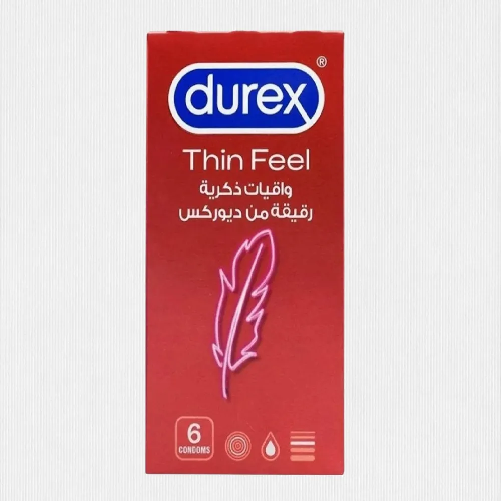 101477-1.webp Durex Feel Thin 6s - Image 1