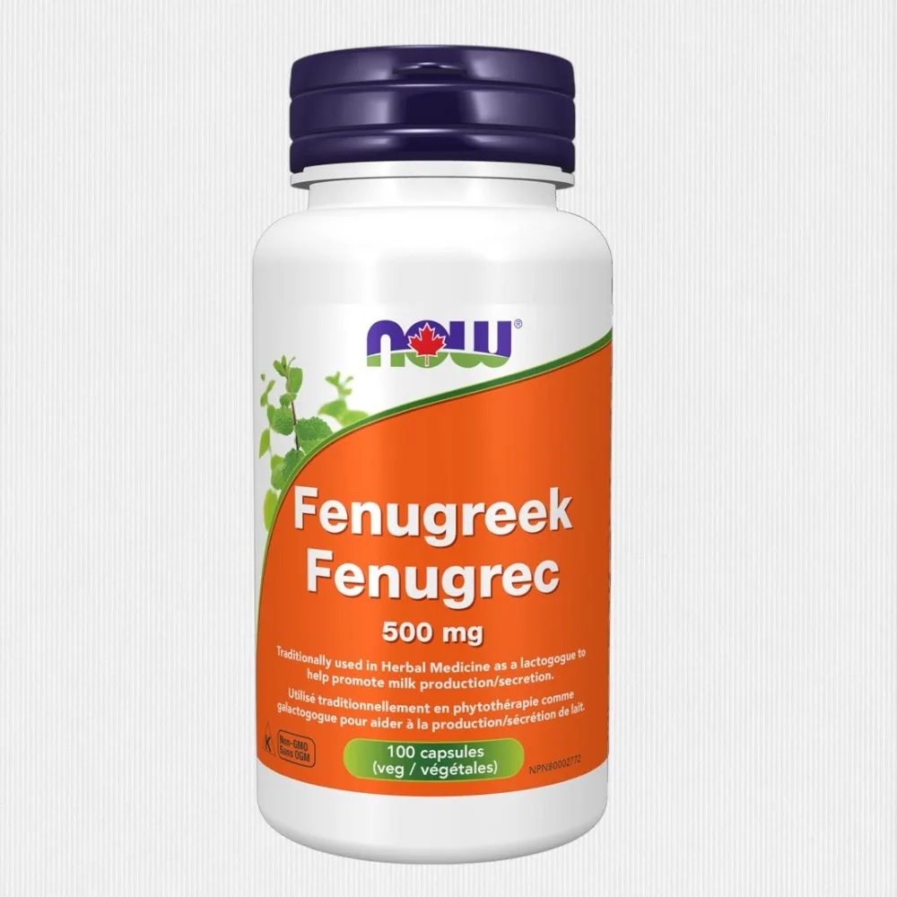 101775-1.jpg Now Fenugreek 500mg 100cap - Image 1