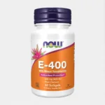 Now  E-400 Iu, 50 Softgels