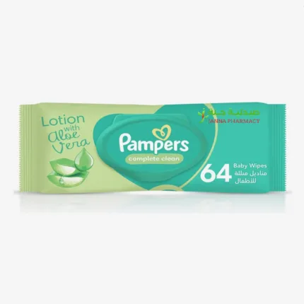 Pampers Baby Wipes Complete Clean 64 Pcs