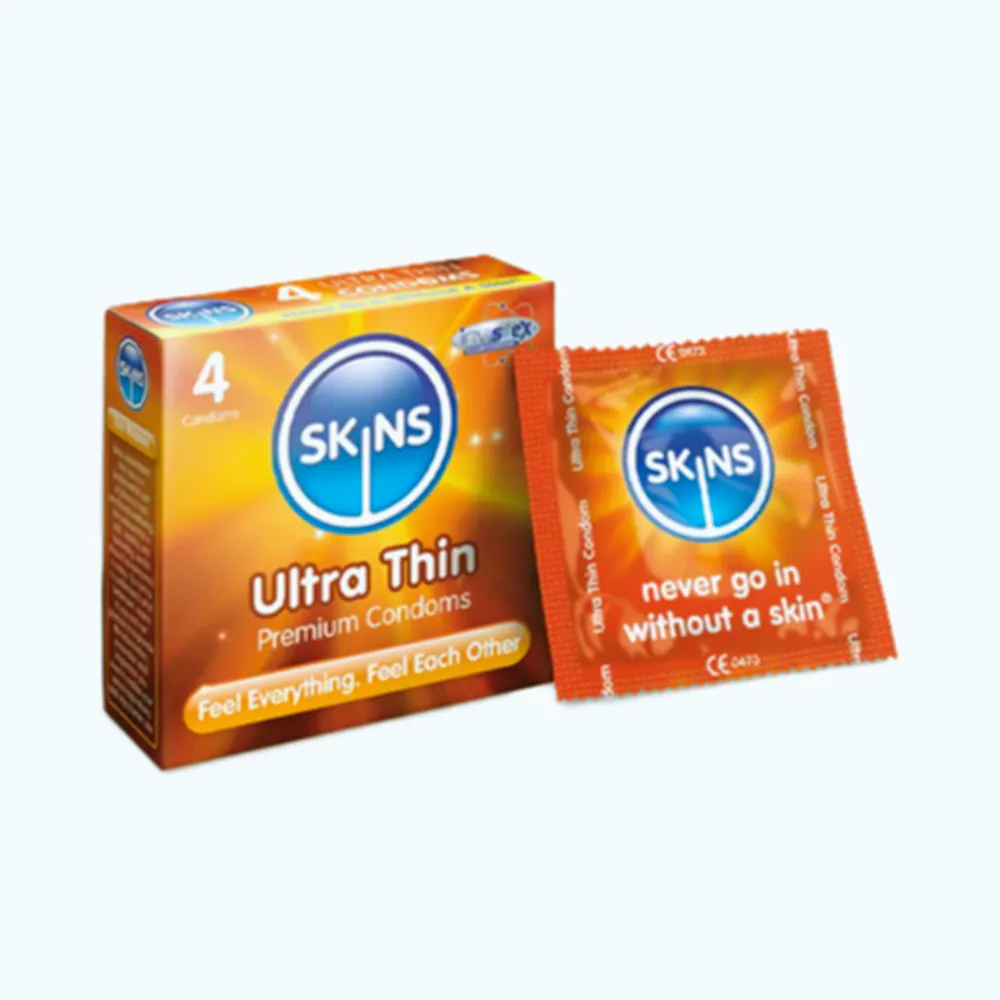 103100-1.webp Skins Condoms Ultra Thin 4's - Image 1