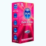 Skins Condoms Dots & Ribs 12's