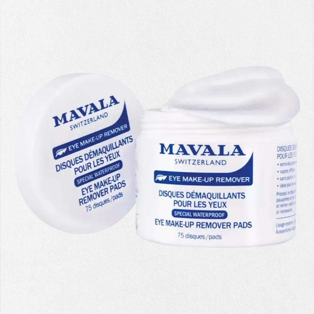 103212.jpg Mavala Eye Make-Up Remover Pads 75's - Image 1