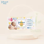Johnson's Baby Wipes 56's Extra Sensitive