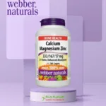 Webber Naturals Calcium Magnesium Zinc 200 Caplets