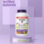 Webber Naturals Cod Liver Oil 180 Soft gels