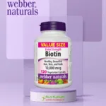 Webber Naturals Biotin 10,000 Mcg