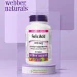 Webber Naturals Folic Acid 400 Mcg