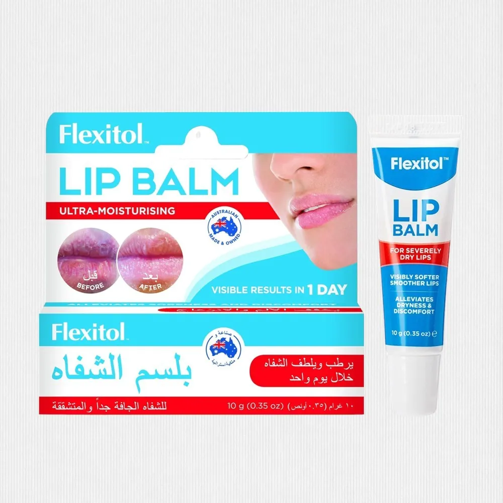 104186-1.webp Flexitol Lip Balm 10g - Image 1