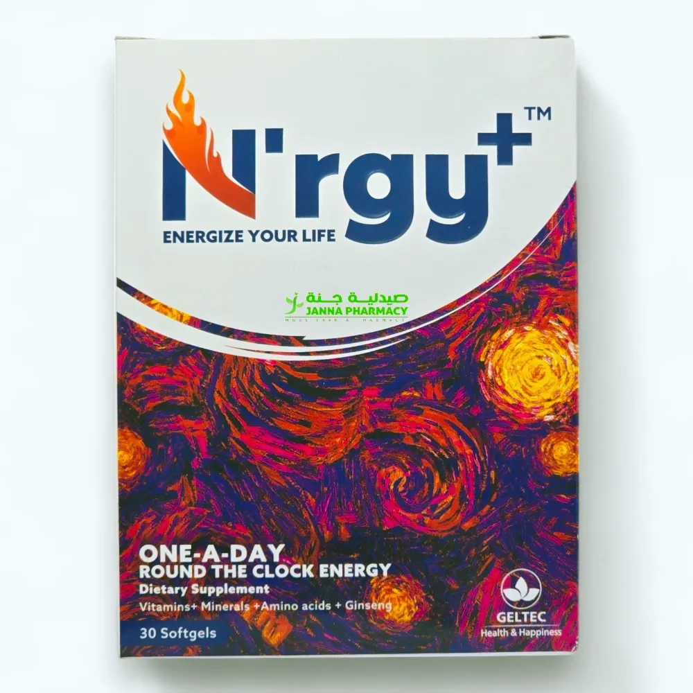 104318-1.webp Geltec N'rgy+ 30 Softgels - Image 1