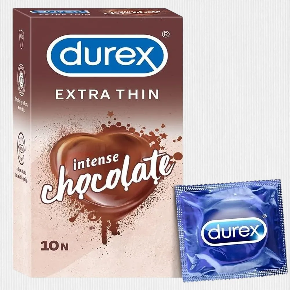 104595-1.webp Durex Intense Chocolate Ext Thin - Image 1
