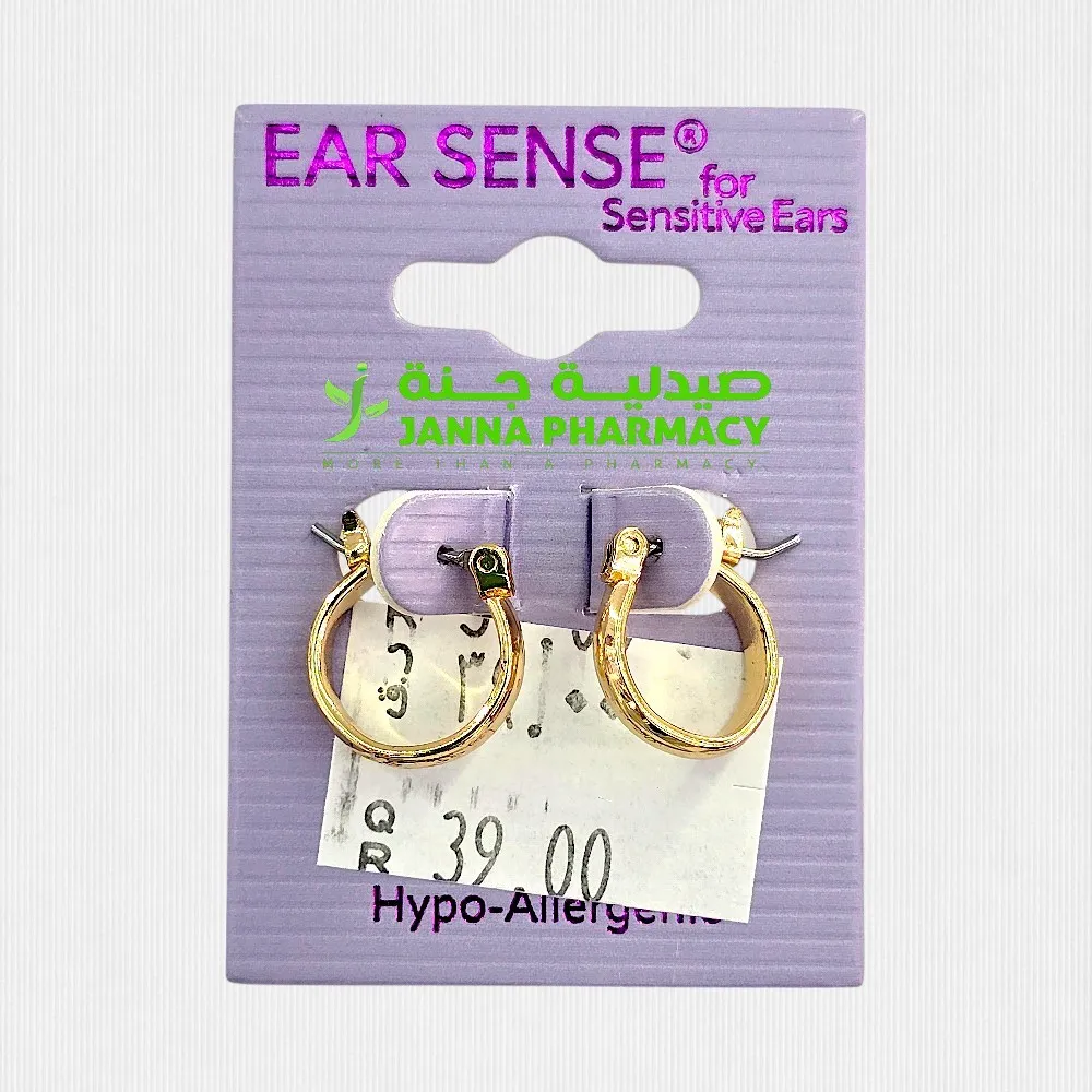 104734-1.webp Ear Sense K35 Gold Hoop Earrings - Image 1