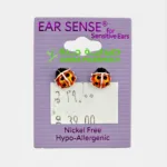 Ear Sense K37 Ladybird Stud Earrings