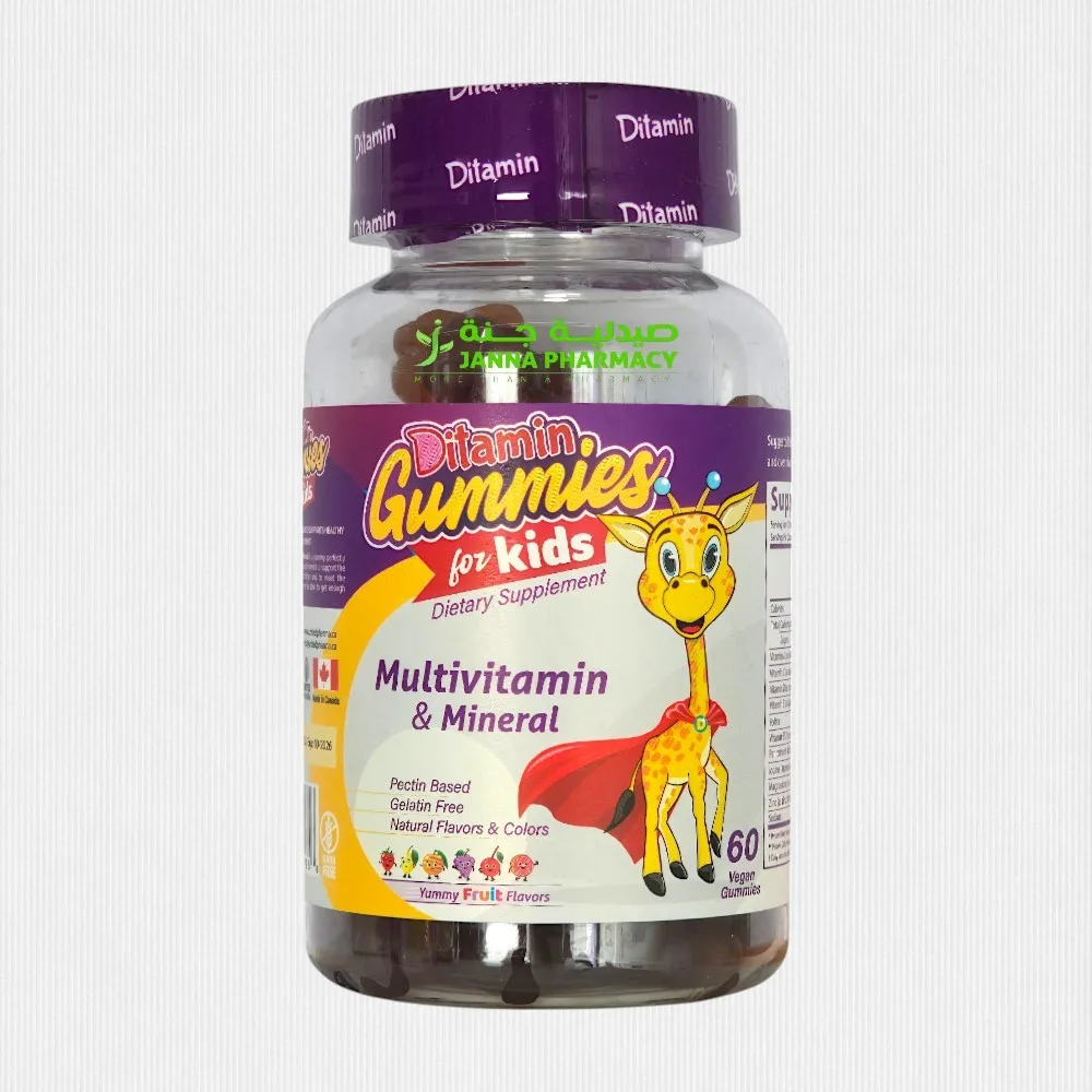 104891-1.jpg Ditamin Gummy Multivitamin & Mineral 60 Gummies - Image 1