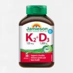 Jamieson Vit K2+D3 120mcg/1000iu Tab 30's