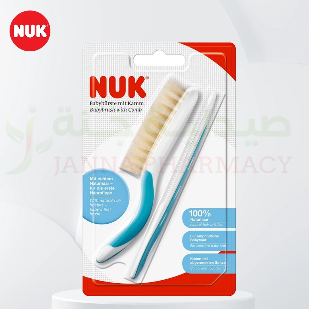 105703-47.webp Nuk Baby Brush With Comb-10256236 - Image 1