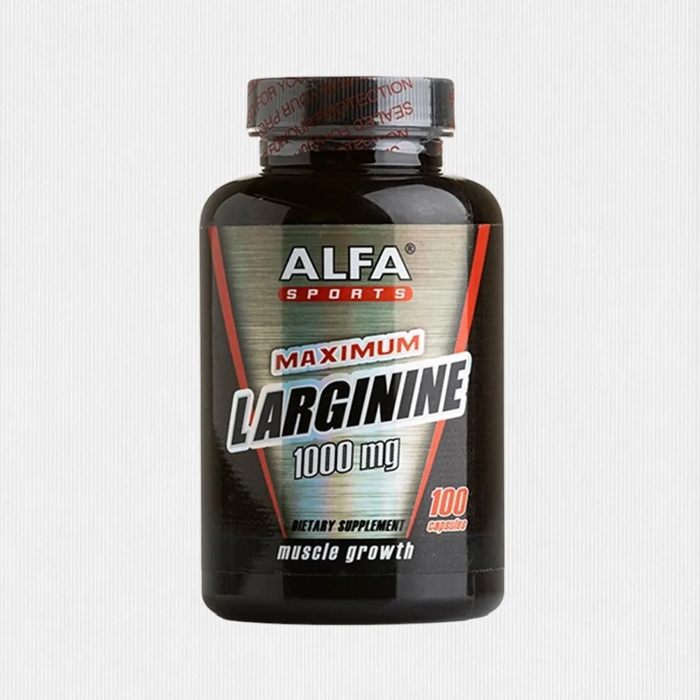 105777-1.jpg Alfa Maximum L Arginine 1000mg Cap 100's - Image 1
