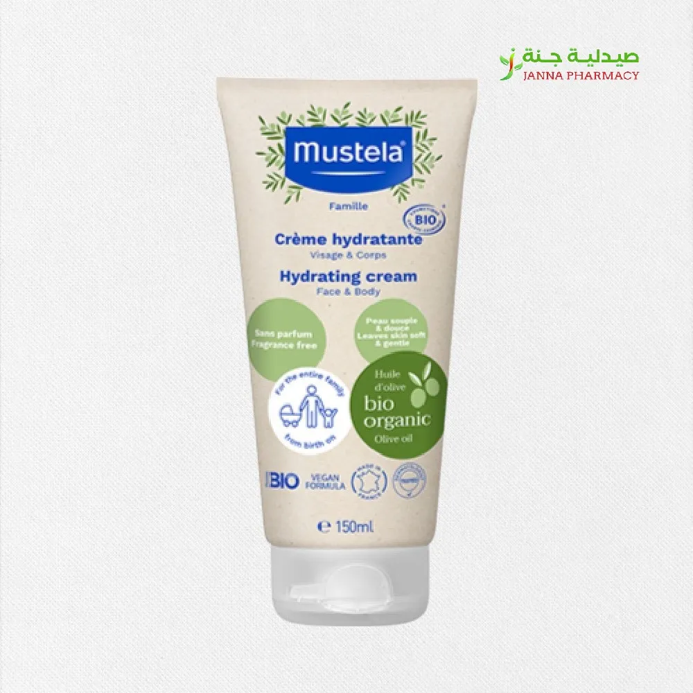 105801-1.webp Mustela Hydrating Cream 150ml - Image 1