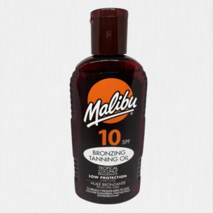 Malibu Spf 10 Bronzing Tanning Oil 200ml