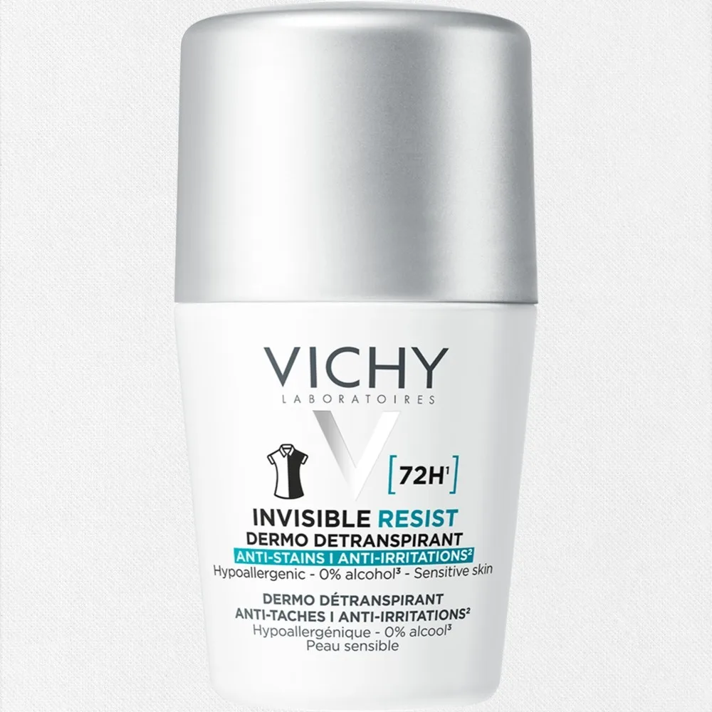 106077-1.jpg Vichy Deo Invisible Resist Dermo Women 72h 50ml - Image 1