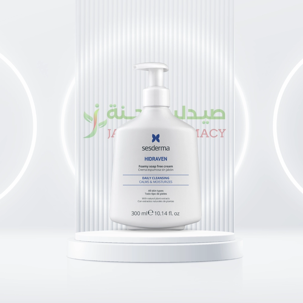 106192.webp Sesderma Hidraven Foamy Soap Free Cream 300ml - Image 1