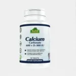 Alfa Calcium Carbonate 600+D3 800 Iu 100 Tab