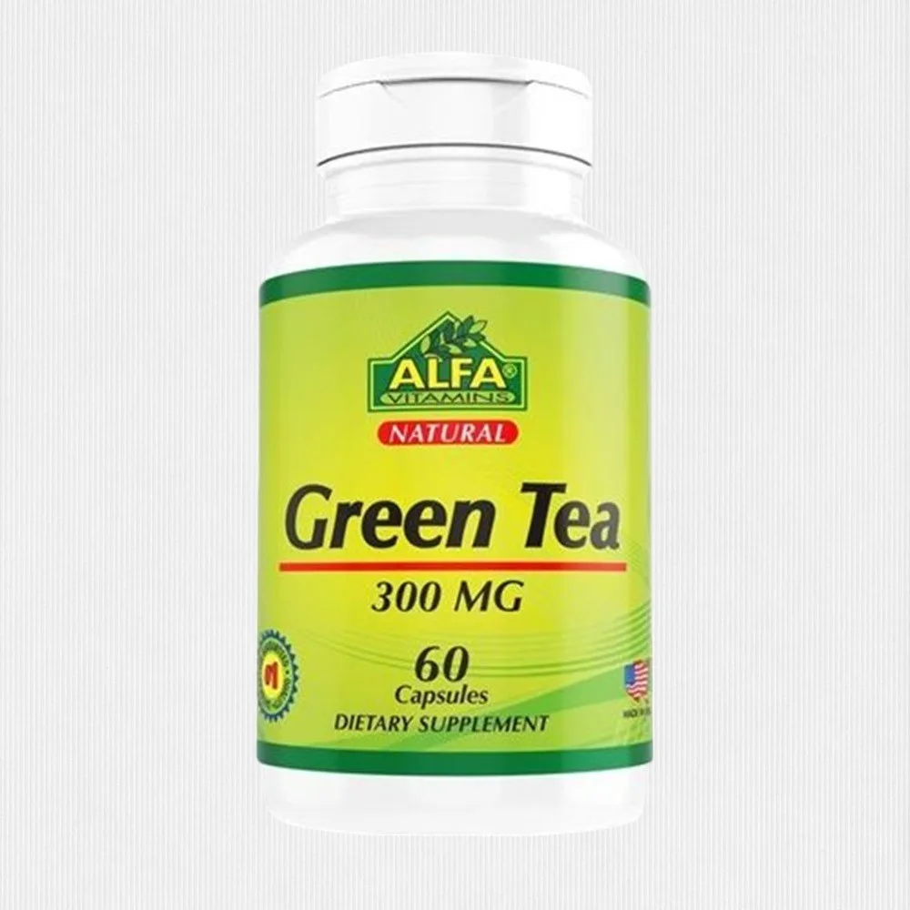 106495-1.jpg Alfa Green Tea 300 Mg 60 Cap - Image 1