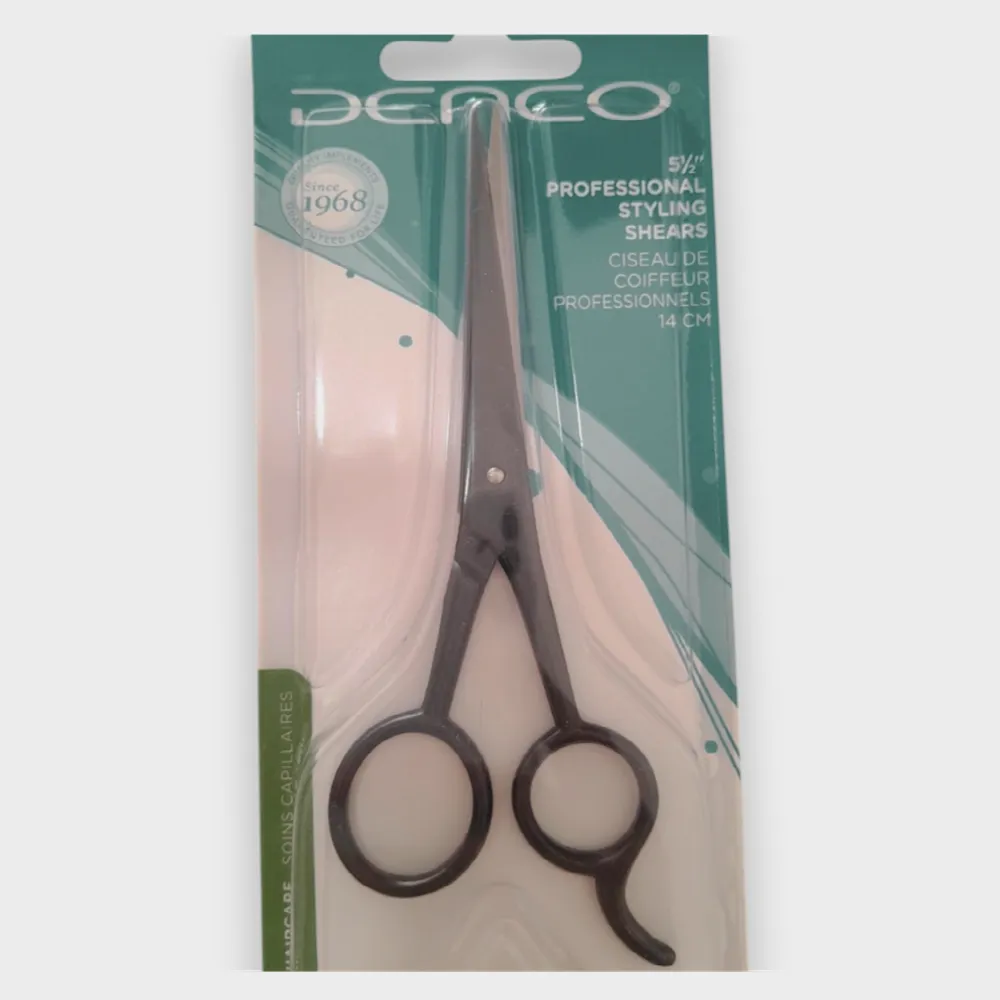 106511-Edited.webp Denco 5 -1/2 Professional Styling Shears 4302 - Image 1