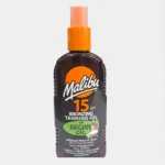Malibu Spf 15 Bronzing Tanning Oil Argan Oil 200ml