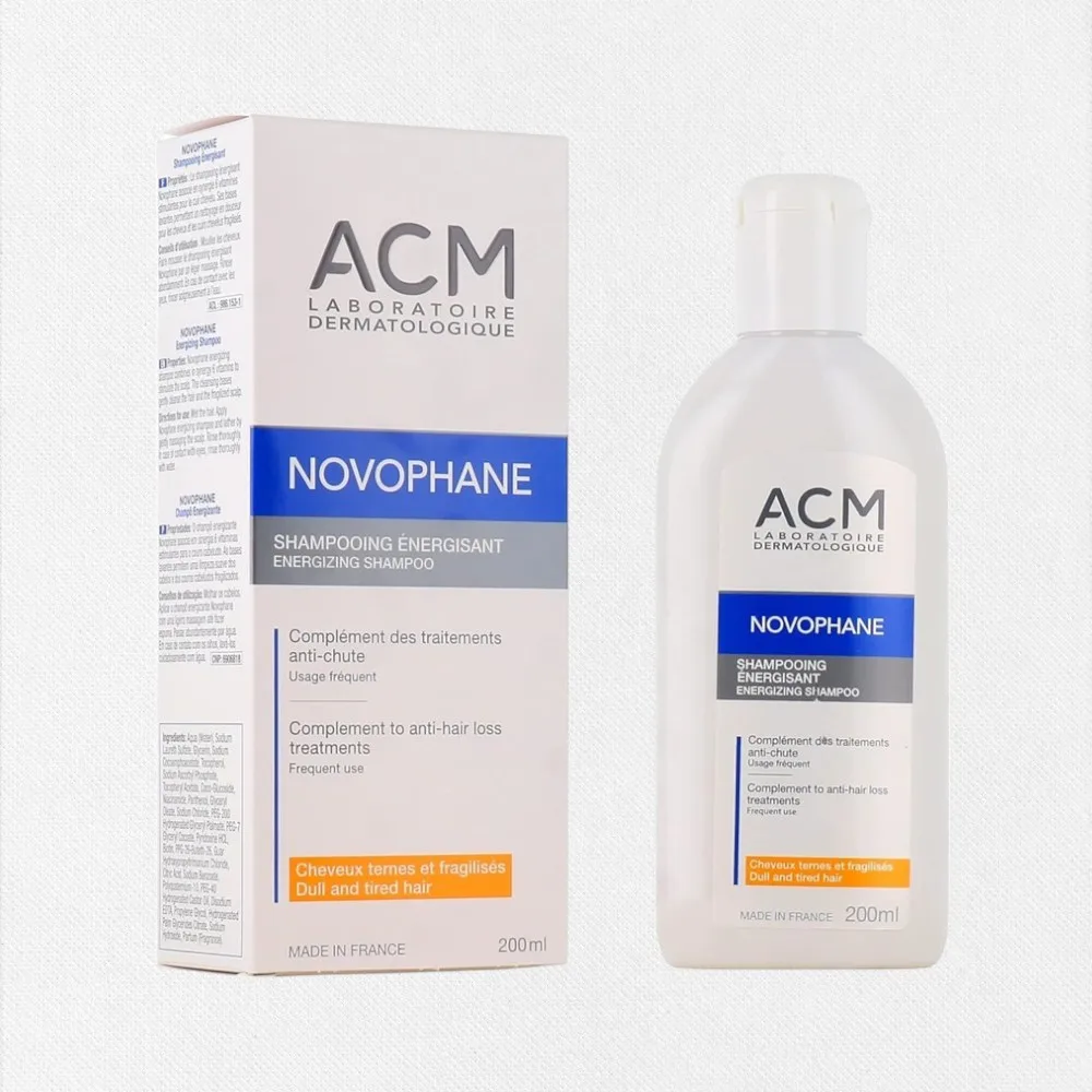 106991-1.jpg Acm Novophane Energizing Shampoo 200ml - Image 1