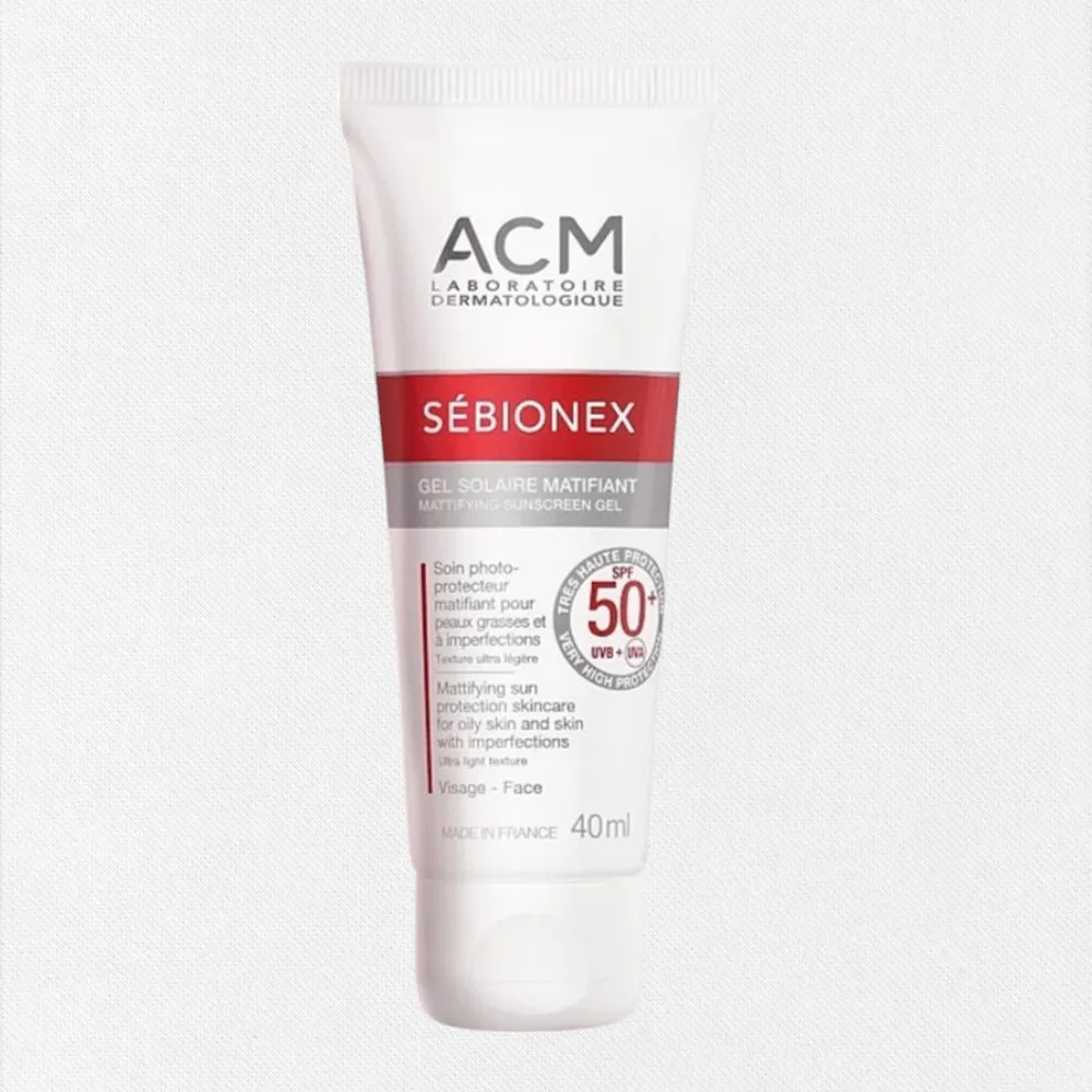 106995-1.jpg Acm Sebionex Mattifying Sunscreen Gel 40ml - Image 1