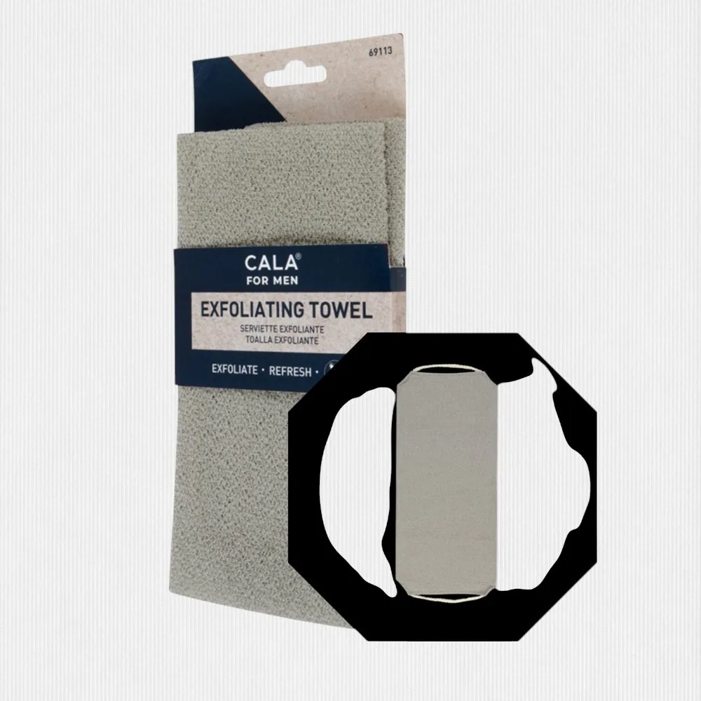 107086-1.jpg Cala For Men Exfoliating Towel-69113 - Image 1