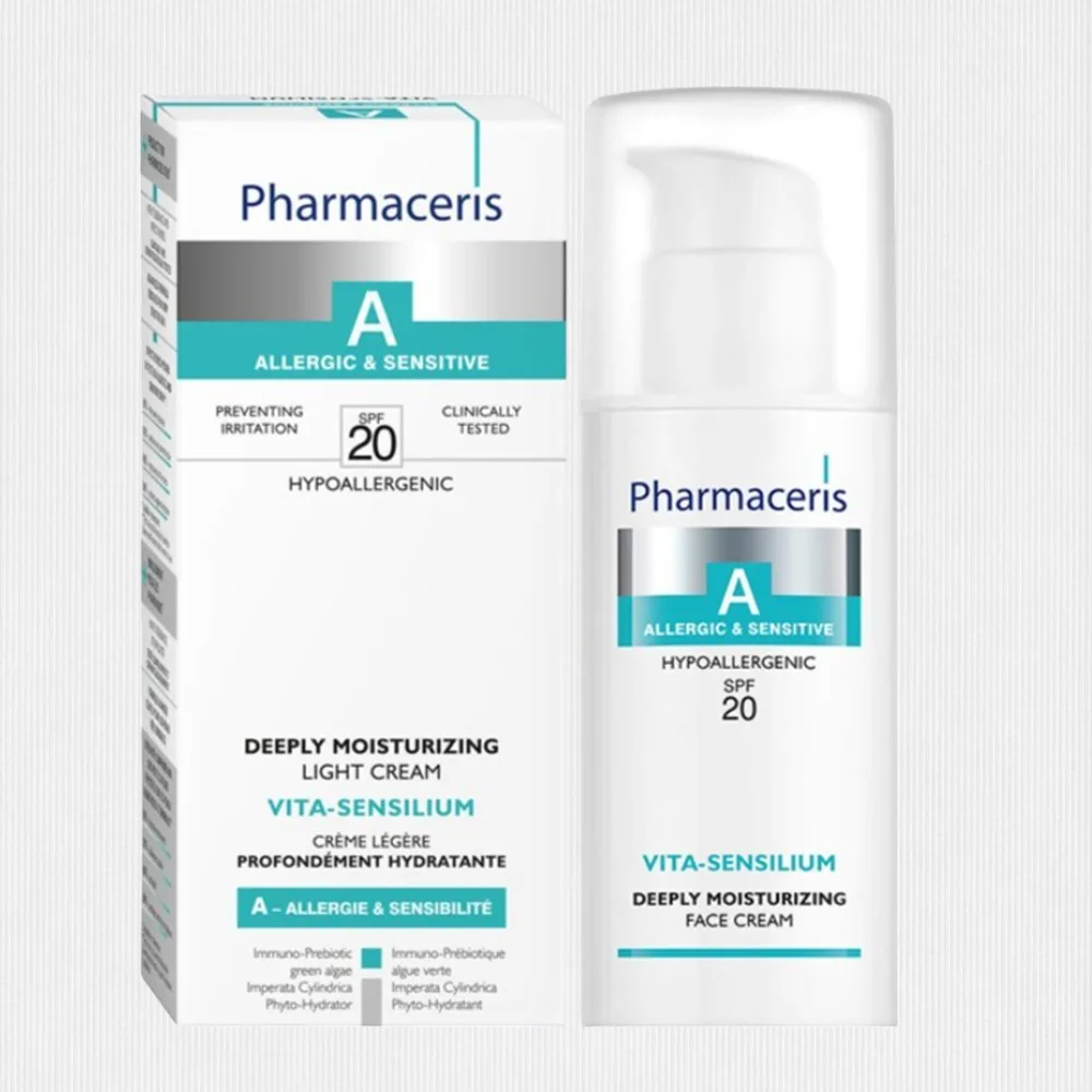 107200-1.jpg Pharmaceris Vita-Sesilium Moisturizing Face Light Cream 50ml - Image 1