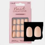 Cala Nail Creations Express Oval Matte Nude 24 Nails 87842