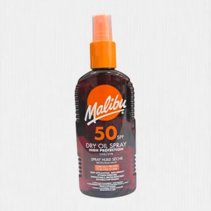 Malibu Spf50 Dry Oil Spray 200ml