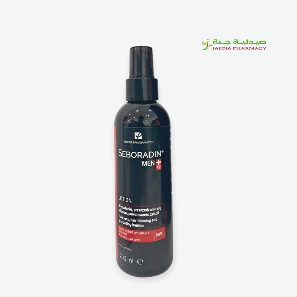 107702-Edited-1.webp Seboradin Hair Lotion for Men 200ml - Image 1