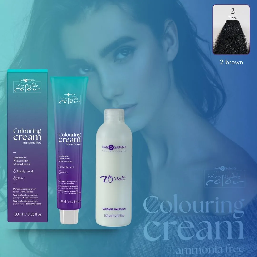 2.jpg Hair Company inimitable color ammonia free 2+ 20 Vol. (6%) Oxidant Emulsion - Image 1