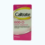 Caltrate 600mg+Vitamin D Tab 60's