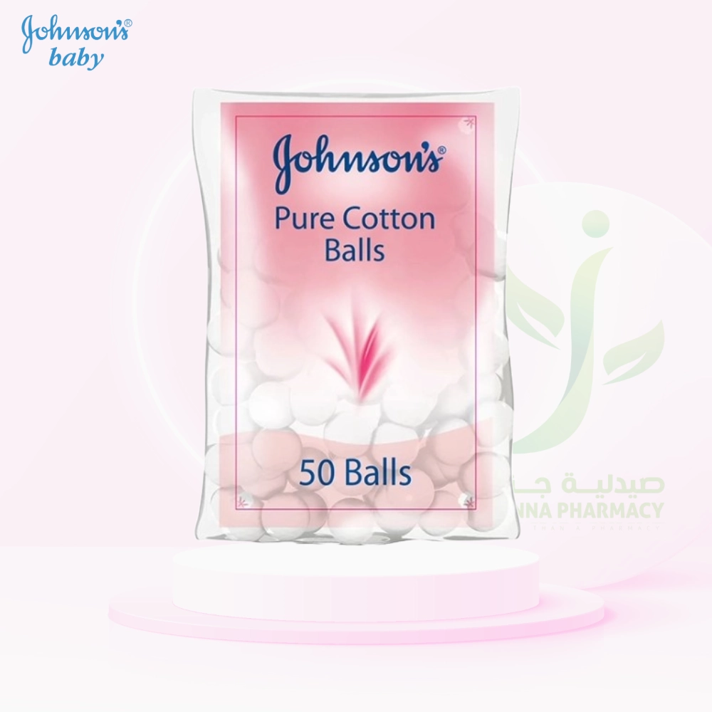 26507-2.webp Johnson's Pure Cotton Balls 50's - Image 1