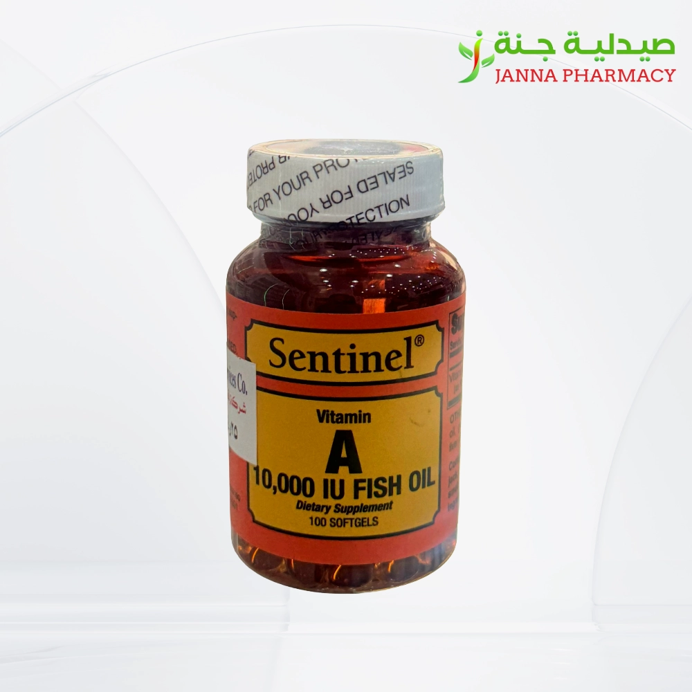 26860-2.webp Sentinel Vitamin A 10,000 Iu 100's - Image 1